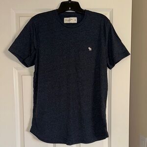 Abercrombie & Fitch Navy Blue T-Shirt